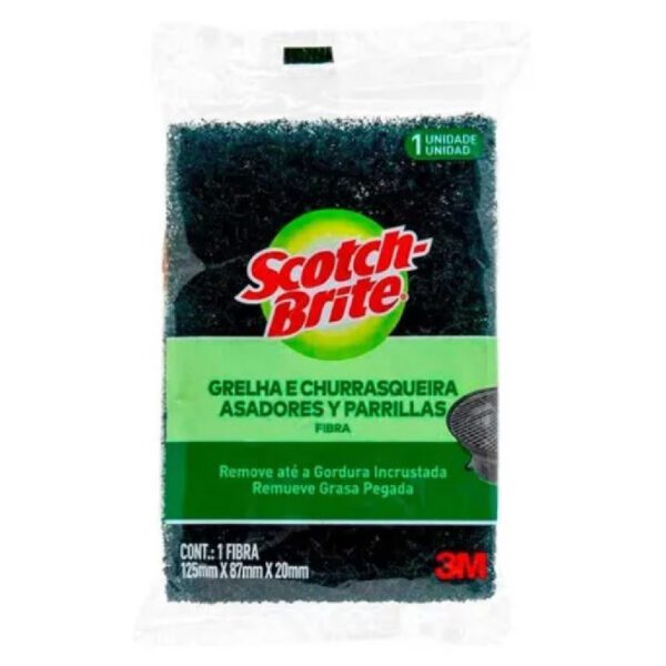 Fibra Para Grill / Parrillera Scotch Brite