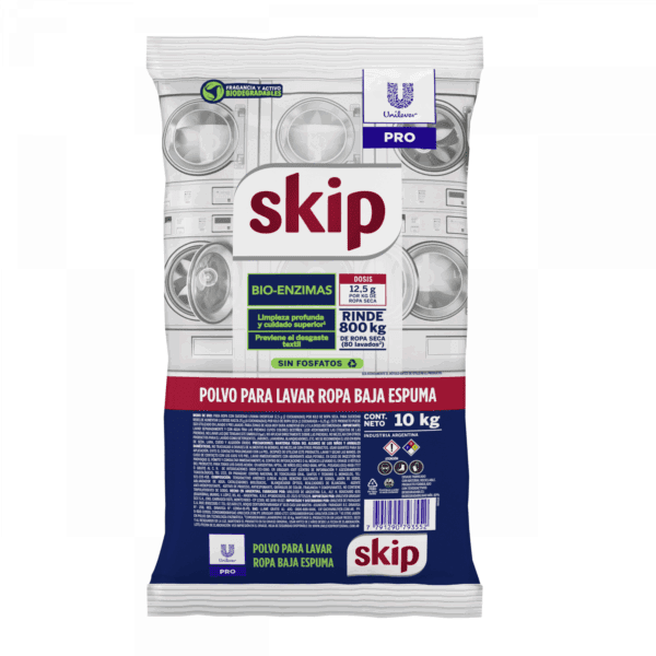 Skip Polvo Baja Espuma 10Kg - Imagen 2