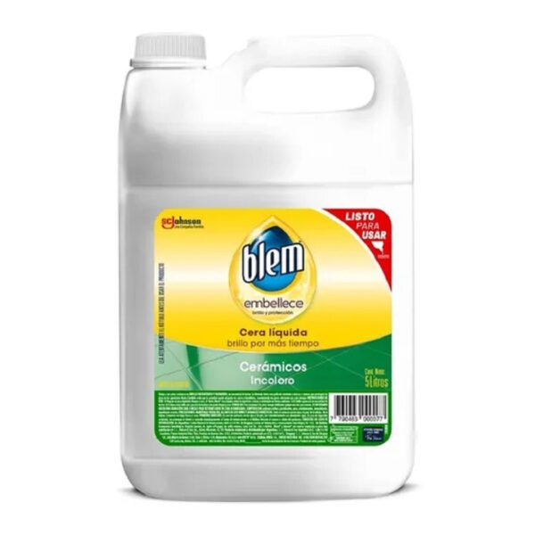Cera Blem Autobrillo Incolora 5L