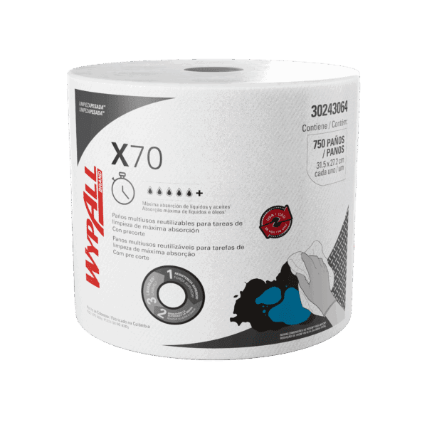 WYPALL X70 JUMBOROLL (750 PAÑOS)