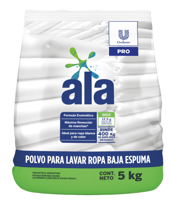 Ala jabón líquido baja espuma de 5 kilos