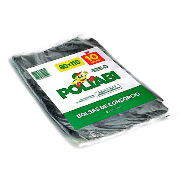 Bolsas Poliabi Negras 80X110Cm 10U